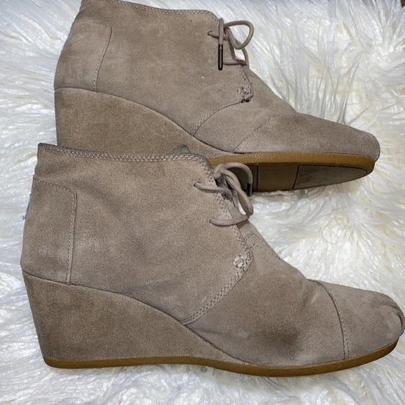Toms wedges size 12W - Picture 3 of 10